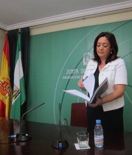 Mar Moreno Hoy En La Delegación Del Gobierno Andaluz