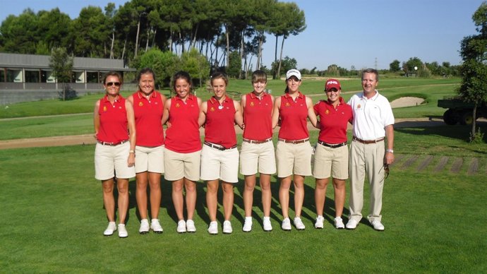 Equipo Femenino Para El Europeo Absoluto Golf