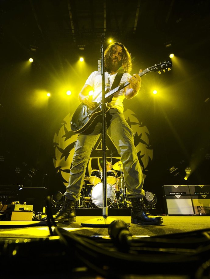 Chris Cornell De Soundgarden En Concierto En Toronto