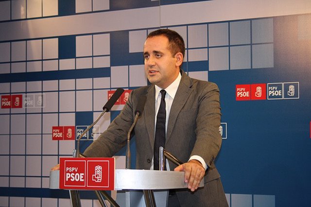 El secretario general del PSPV, Jorge Alarte