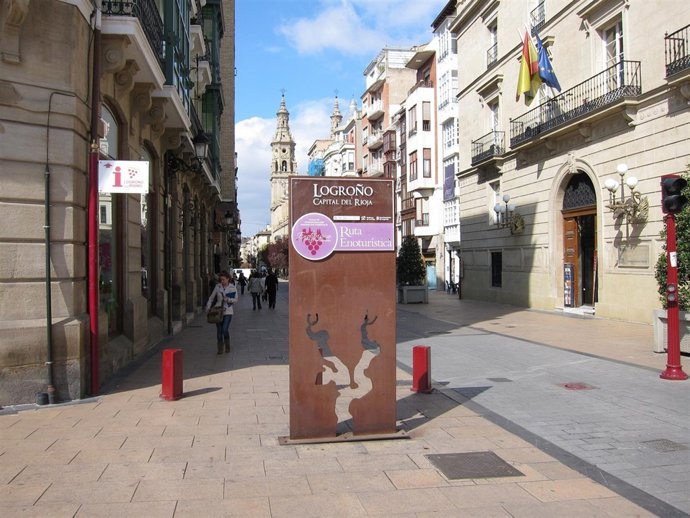 Una De Las Placas Enoturísticas