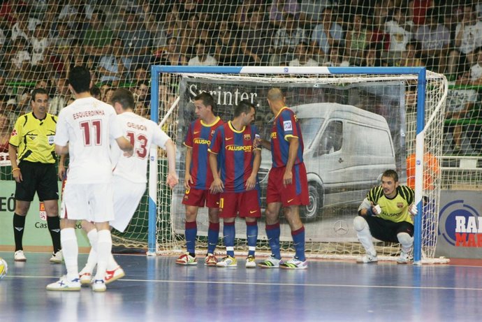Cristian Domínguez, Portero Del FC Barcelona Alusport