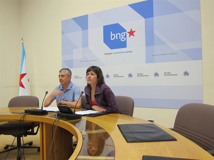 Rueda De Prensa De Ana Pontón Y Bieito Lobeira