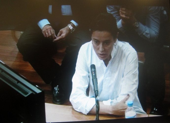 Monserrat Corulla En Un Momento Del Juicio 'Malaya'