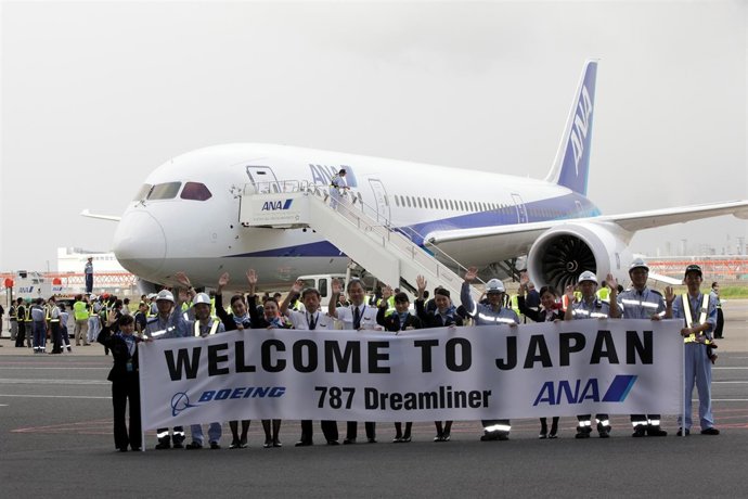 El 787 de ANA