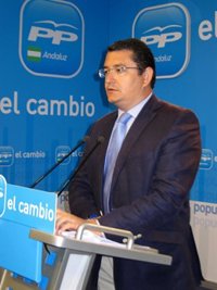 PP-A critica "obsesión enfermiza" de PSOE con la declaración de renta de Arenas, que hará "públicos sus datos" en breve