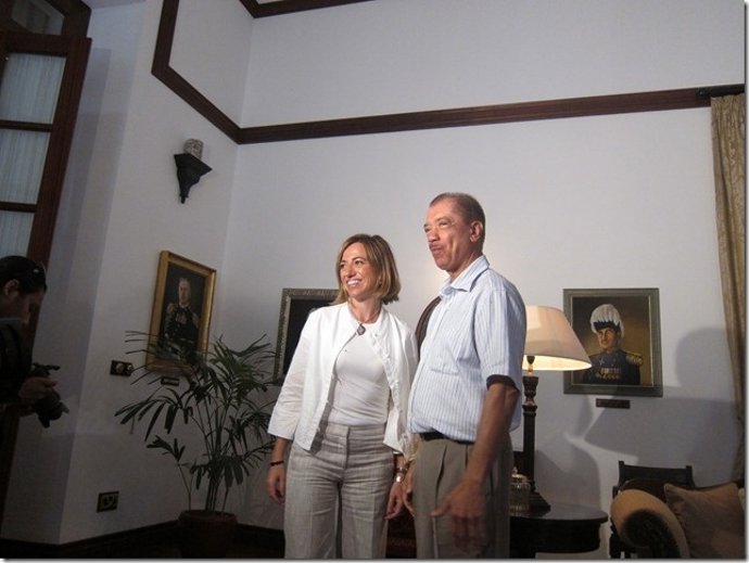 Chacón Y El Presidente De Seychelles