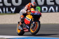 Motociclismo.- Stoner bate el récord de Mugello en los entrenamientos de Honda