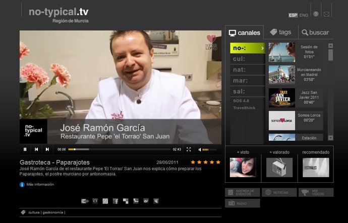 Imagen De La No-Typical Tv, Con El Nuevo Espacio Gastronómico