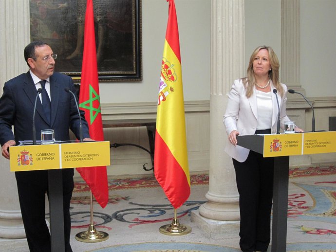 Trinidad Jiménez Y Yusef Amrani