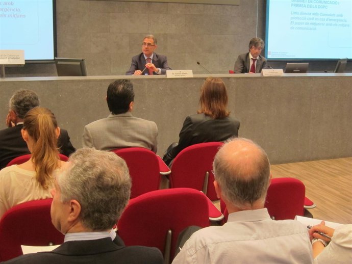 Xavier Gibert, Secretario General De Interior De La Generalitat