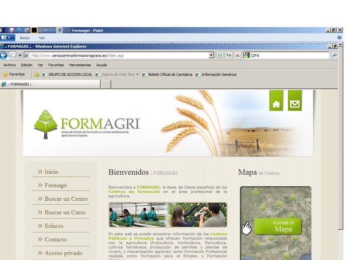 Formagri,Censo De Centros Formativos Agrarios