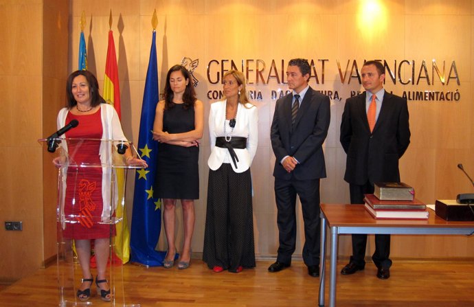 Maritina Hernández Interviene Ante Los Altos Cargos De La Conselleria.