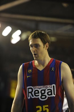 Erazem Lorbek Con El Regal FC Barcelona