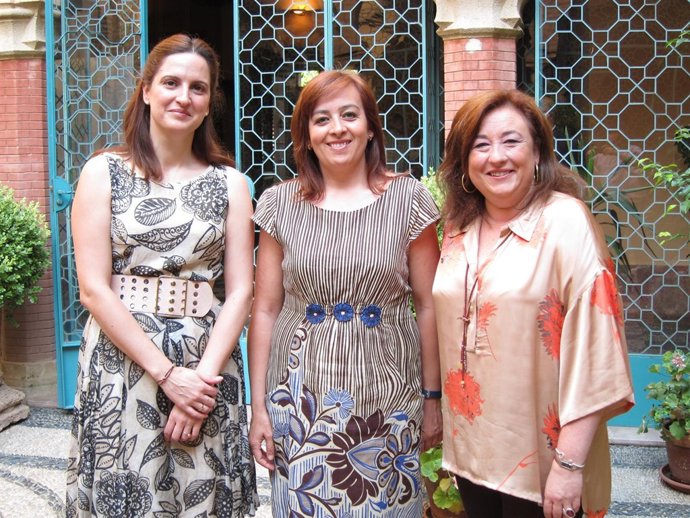 Silvia Cañero, Mercedes Bermúdez Y Soledad Pérez