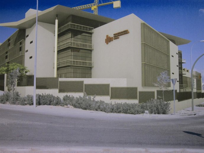 Recreación Del Futuro Centro De Formación De La Construcción