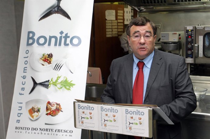 O director xeral de Competitividade e Innovación Tecnolóxica, Juan Maneiro, pres