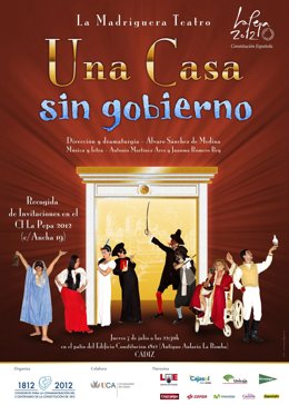 Cartel De La Obra Teatral 'Una Casa Sin Gobierno'
