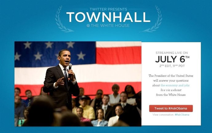 Página De Townhall Por Twitter 