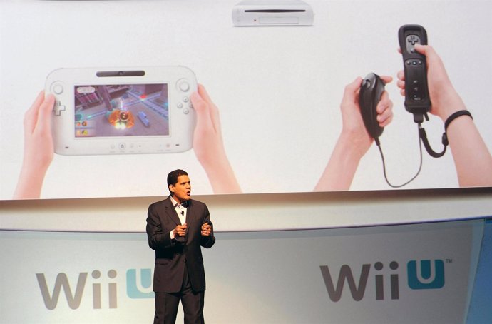 In This Photo Provided By Nintendo Of America, Reggie Fils-Aime, President And C