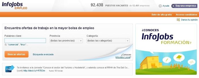 Infojobs Página Web 