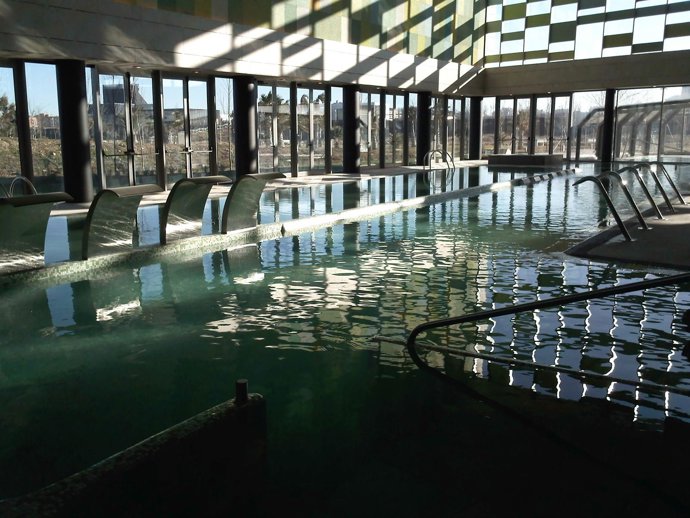 Piscina spa del Centro Termal del Parque del Agua