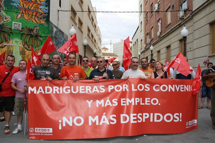 Concentración Cuchillería Albacete