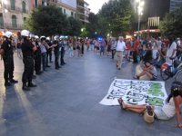 El PSIB defiende que no se debe actuar de "forma violenta" contra un movimiento "pacifista" como el 15-M