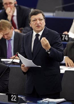 El Presidente De La Comisión Europea, Jose Manuel Durao Barroso