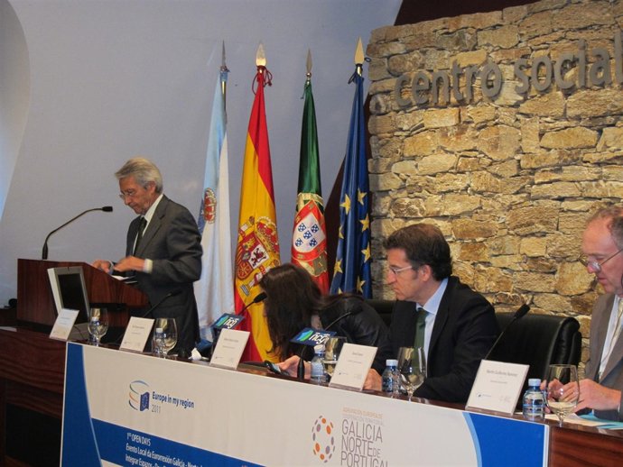 El Presidente De La Xunta, Alberto Núñez Feijóo, En Vigo.