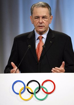 El presidente del Comité Olímpico Internacional (COI), Jacques Rogge