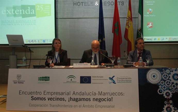 Antonio Carrillo, Durante La Clausura De Las Jornadas