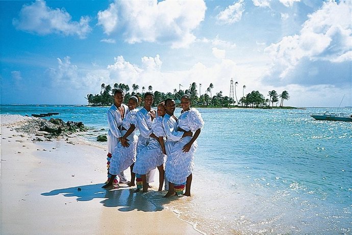 Bailarines En San Andrés