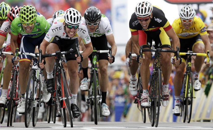 Mark Cavendish Gana La Quinta Etapa Del Tour 2011