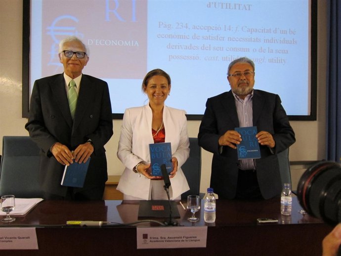 Presentació Del 'Vocabulari D'economia' De L'avl