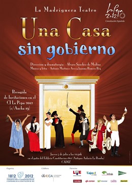 Cartel De La Obra Teatral 'Una Casa Sin Gobierno'