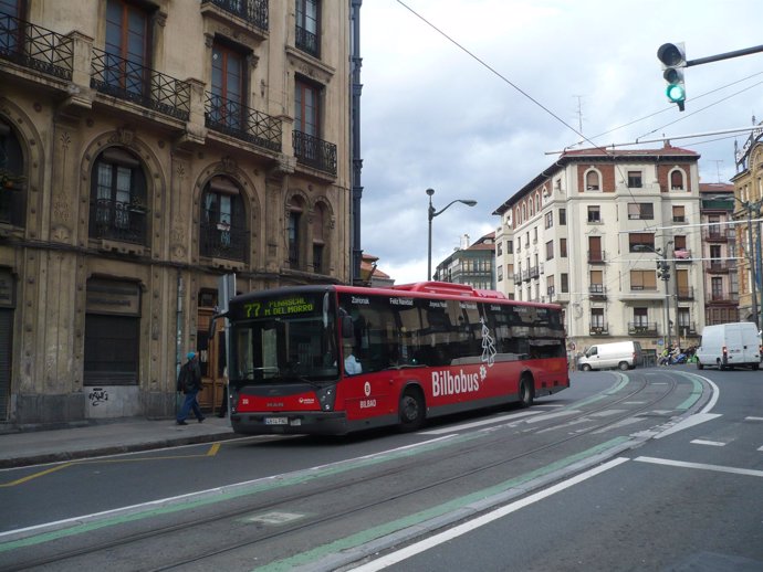 Bilbobus en Bilbao