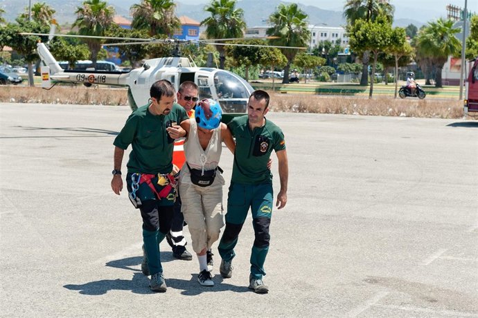 Rescate De La Mujer Desaparecida En Nerja