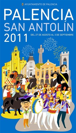 Cartel Ganador De Las Ferias Y Fiestas De San Antolín De Palencia