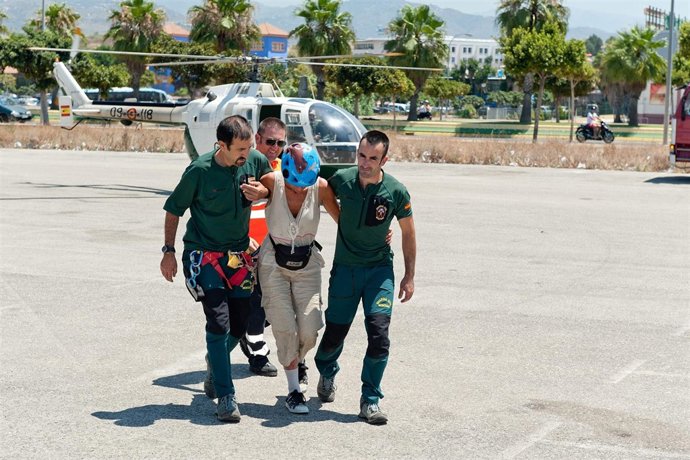 Rescate De La Mujer Desaparecida En Nerja