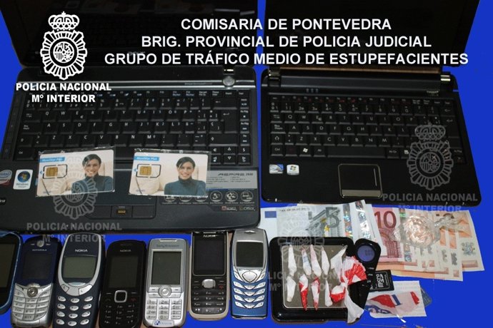 Material Recuperado En Pontevedra.