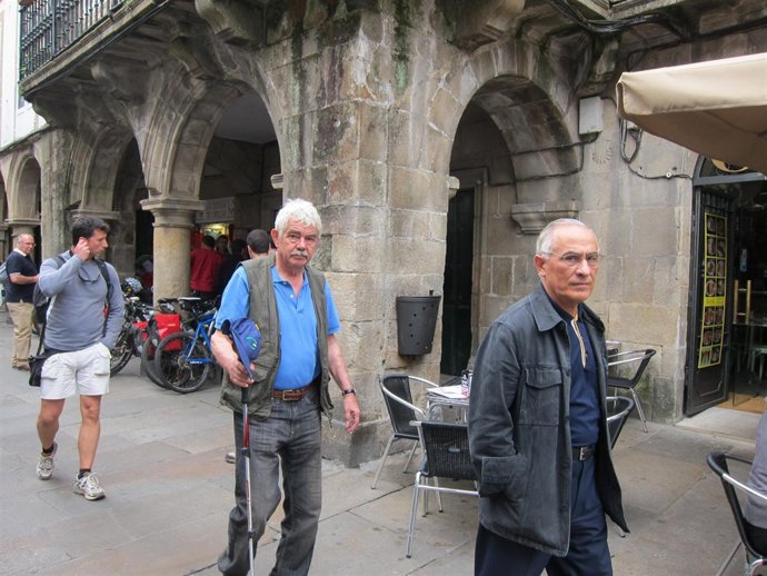 Pasqual Maragall Ha Terminado Este Jueves El Camino De Santiago Desde Sarria