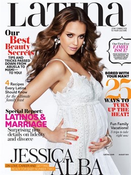 Jessica Alba Portada De La Revista Latina