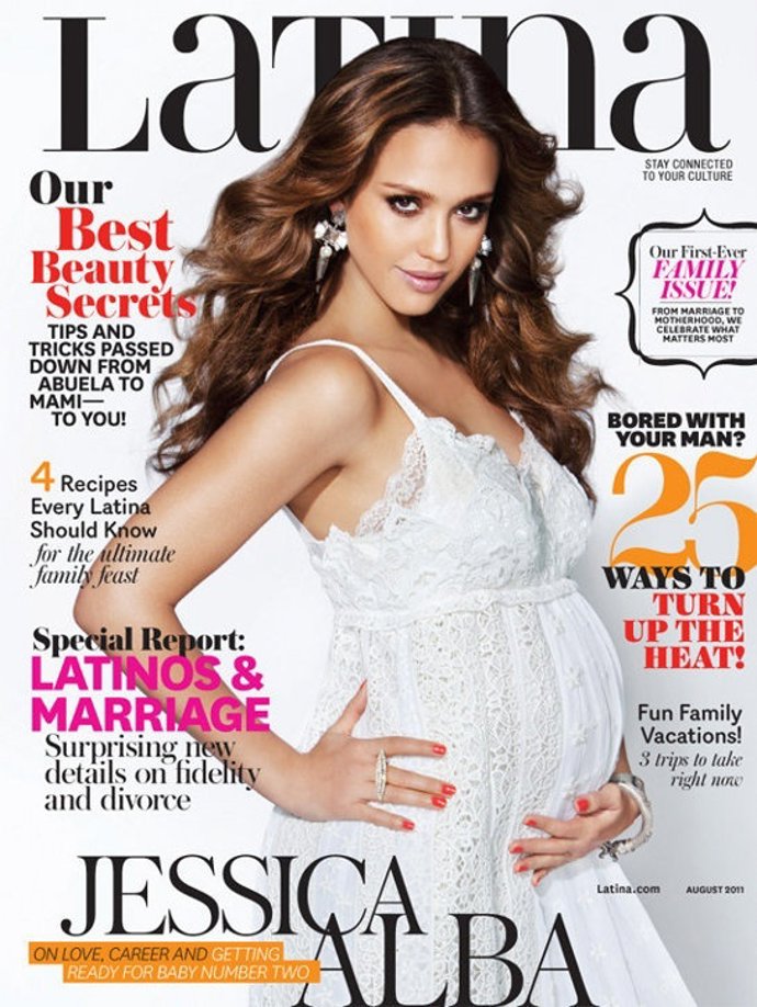 Jessica Alba Portada De La Revista Latina