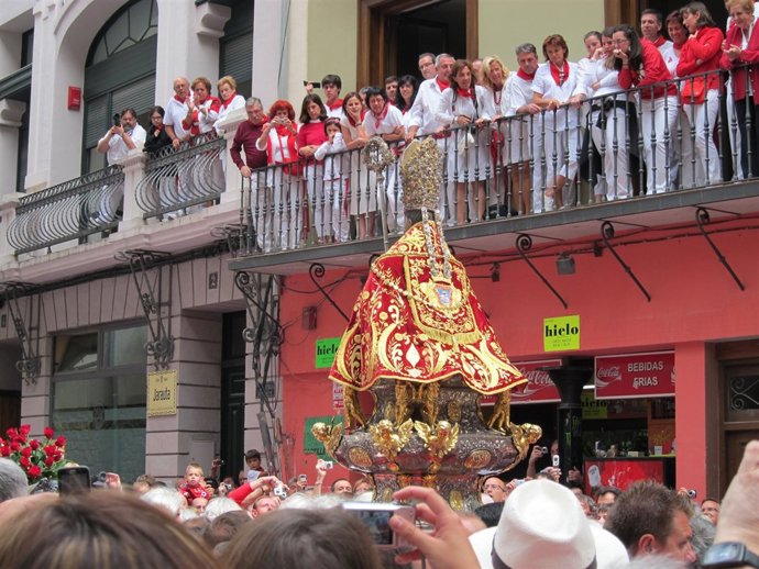 Procesión De San Fermín 2011.