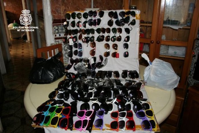 Gafas Falsificadas Incautadas