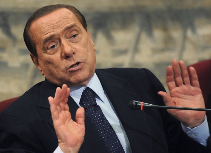 El Primer Ministro Italiano, Silvio Berlusconi