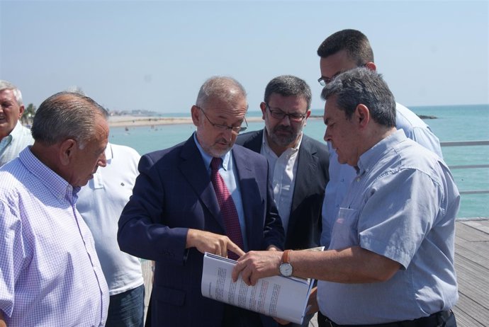 Pedro Antonio Ríos Y Lorenzo En Su Visita A Xilxes