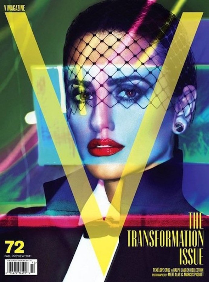 Penélope Cruz Portada De Revista 'V'