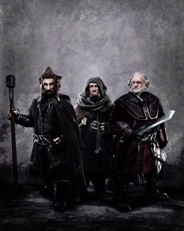 Los Tres Enanos De El Hobbit